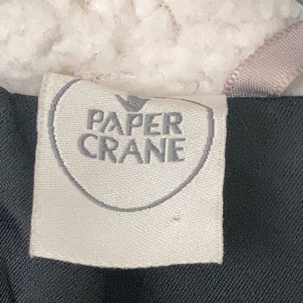 Paper Crane Plaid Sherpa Vest - Picture 10 of 16